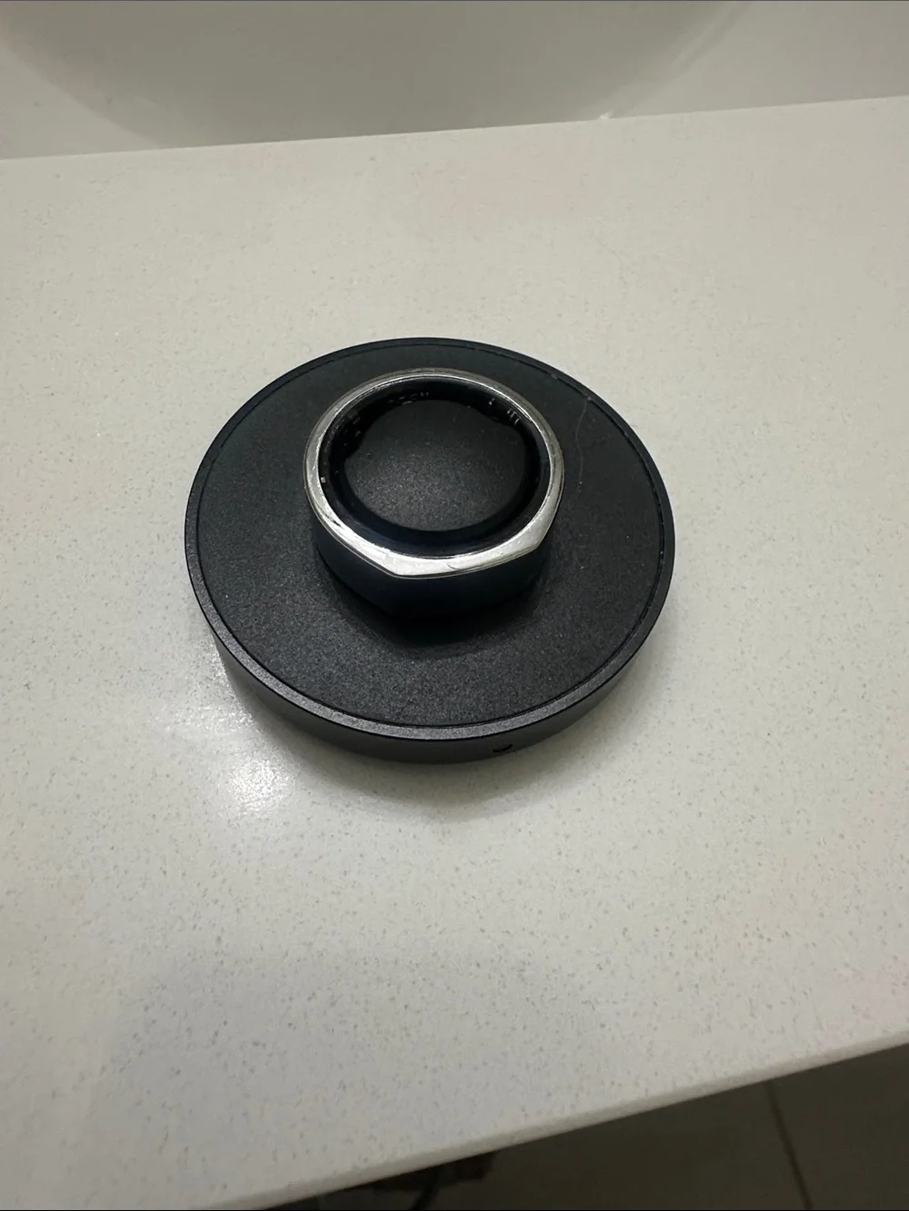 Oura horizon gen 3 bundle-silver sz 8